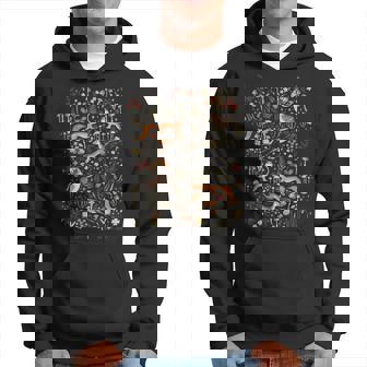 Forest Friends Animals Wildflowers Cottagecore Nature Lover Hoodie - Seseable