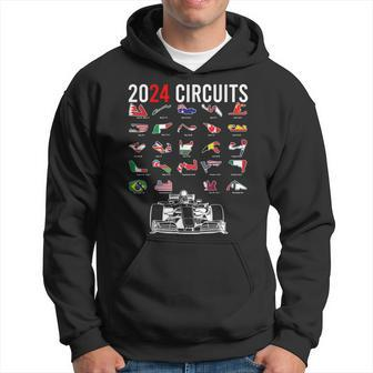 Formula Racing 2024 Open Wheel Race Car Fan World Circuits Hoodie - Monsterry AU