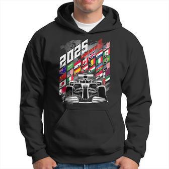 Formula Racing Circuit Schedule 2025 Grand Prix Places Hoodie - Thegiftio UK