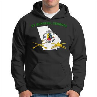 Fort Benning Army Base-Military Post-Columbus Ga Hoodie - Monsterry