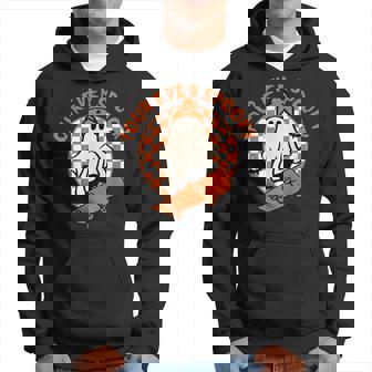 Four Ever Spooky 4Th Birthday Halloween Skateboarding Ghost Hoodie - Thegiftio UK