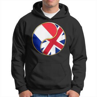 France England Flag United Kingdom Uk English British French Hoodie - Thegiftio UK