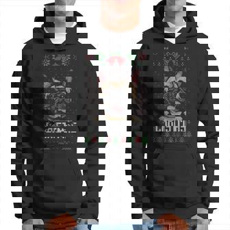French Bulldog Ugly Christmas Sweater Dog Lovers Hoodie | Seseable UK