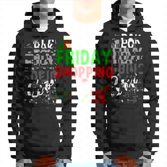 Friday Shopping Crew Christmas Family Shopping Squad Hoodie | Seseable UK