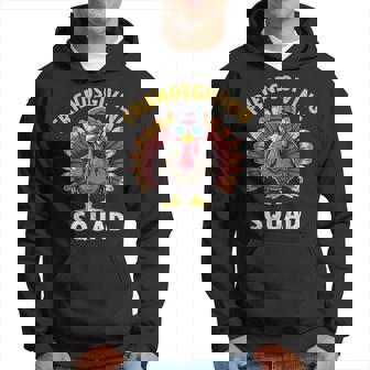 Friendsgiving Squad Turkey Friends Thanksgiving 2024 Hoodie - Thegiftio UK