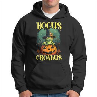 Frog Halloween Scary Toad Trick Or Treat Spooky Amphibian Hoodie - Thegiftio UK