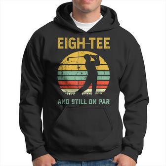 80Th Birthday Golf Pun Golfing 80 Year Old Golfer Hoodie - Thegiftio UK
