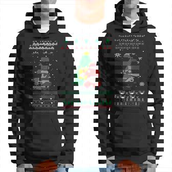 Adult Santa's Whale Tail Thongs Ugly Christmas Sweater Hoodie - Thegiftio