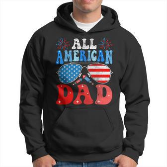 All American Dad 4Th Of July Patriotic Matching Father Hoodie - Monsterry AU