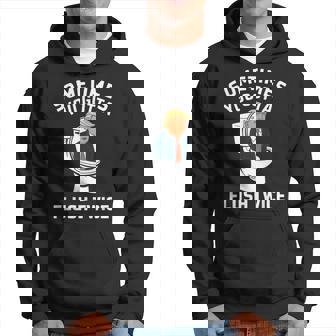 Anti Trump Sometimes You Gotta Flush Twice Hoodie | Mazezy