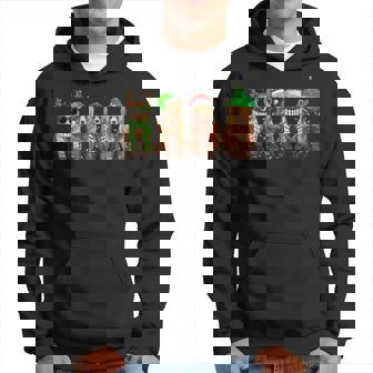 Bear Christmas Light Bear Lover Xmas Bear Holiday Hoodie - Monsterry