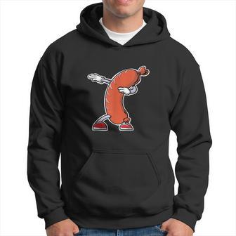 Bratwurst Wurst Sausage Red Hot Dog Dabbing Kapuzenpullover - Geschenkecke