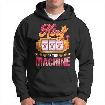 Casino Play King Of Slot Machine Lover Player Hoodie - Thegiftio UK