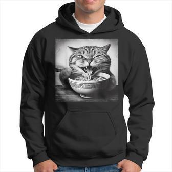 Cat Ramen Fiesta Kitten Anime Ramen Cat Enthusiast Kapuzenpullover - Geschenkecke