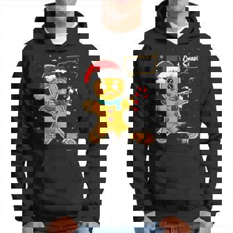 Christmas Oh Snap Gingerbread Man Cookie X Mas Pjs Hoodie | Mazezy