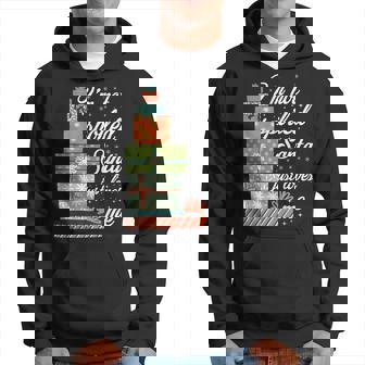 Christmas Shopping I'm Not Spoiled Santa Just Loves Me Hoodie - Monsterry