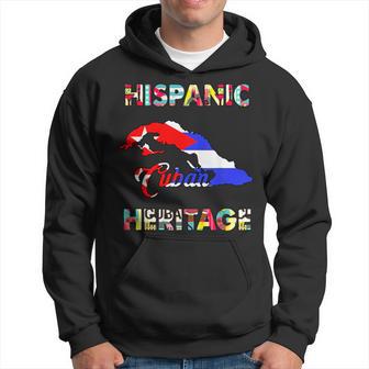 Cuba Flag Cuban Hispanic Heritage Month Cubanita Hoodie - Thegiftio UK