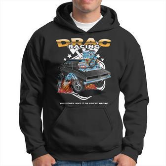 Drag Racing Motor Racing Mechanism Dragster Kapuzenpullover - Geschenkecke