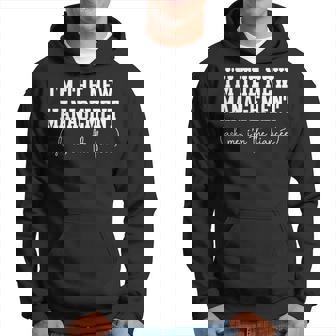 Fiancee Engagement Party I'm The New Management Hoodie | Seseable CA
