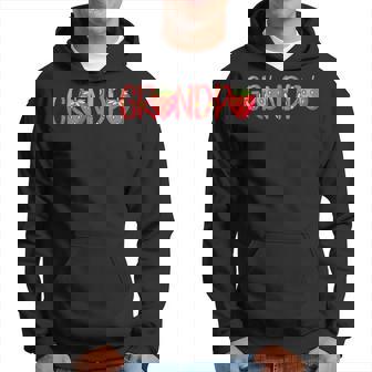 Grandpa Strawberry Summer Fruit Great Father's Day Hoodie - Monsterry