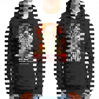 Gym Weightlifting Hit Maxes Evade Taxes Workout Meme Hoodie - Thegiftio UK