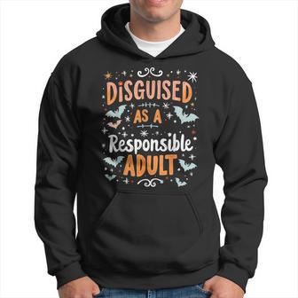 Halloween Costume Disguised As A Responsible Adult Hoodie - Thegiftio UK