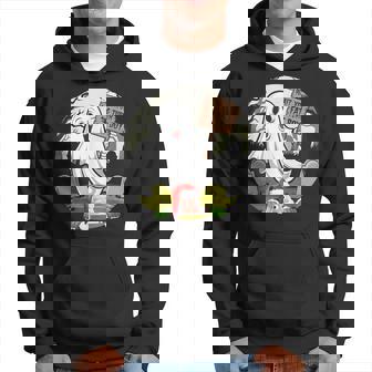 Halloween Wait Your Turn Fat Boy Santa Ghost Hoodie - Monsterry