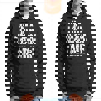 I'm A Dragon Tamer Easy Halloween Costume Hoodie - Monsterry