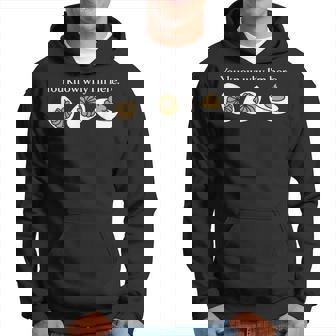 You Know Why I'm Here Deviled Egg Family Thanksgiving Hoodie - Thegiftio UK