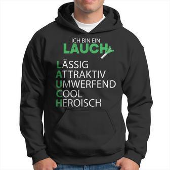 Lauch Ich Bin Ein Lauch Sport Fitness Kapuzenpullover - Geschenkecke