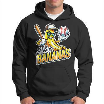 Let's Go Bananas Cute Banana Lover Fruits Hoodie - Thegiftio UK