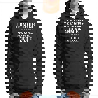 Mahjong I Like Mahjong And Maybe 3 People Hoodie - Monsterry