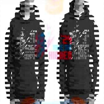 Political Creed '24 Take Me Higher Motivational Saying Hoodie - Thegiftio