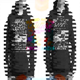Quilting Knitting Lover Sewing Quilter Quilting Hoodie | Seseable UK