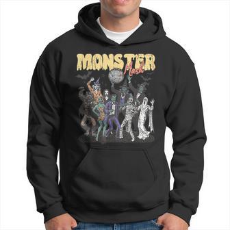 Retro Frankenstein Monster Mash Horror Movies Lovers Hoodie - Thegiftio UK