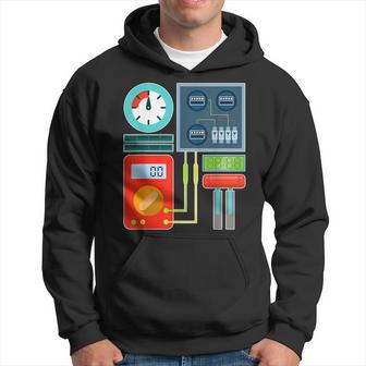 Robot Costume For Halloween Party Hoodie - Thegiftio UK