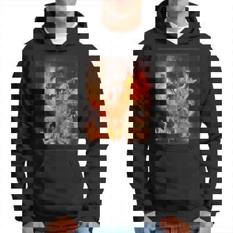 Rock Hyrax Fire Meme Hoodie - Thegiftio UK