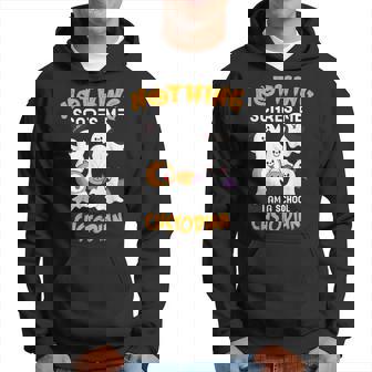 School Custodian Halloween Costume Cute Scary Ghost Hoodie - Monsterry