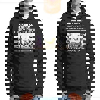 Siberian Husky Puppy Dog 3 Phases Of Development Hoodie - Monsterry