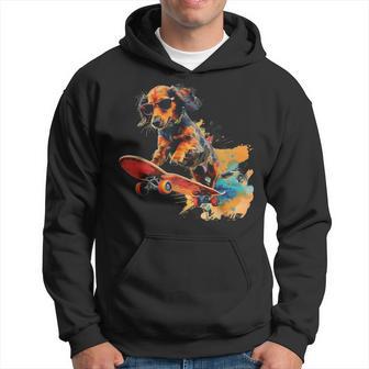 Skateboard Dog Kapuzenpullover - Geschenkecke