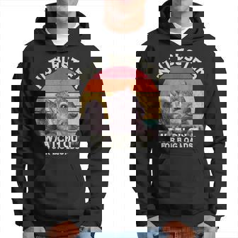 Squirrel Pun Nut Buster Squirrel Hoodie - Monsterry