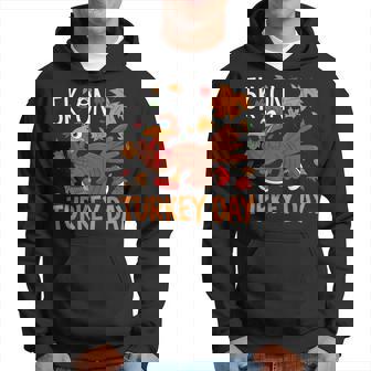 Thanksgiving Turkey Trot 5K Run Fun Turkey Day Jogging Hoodie - Thegiftio