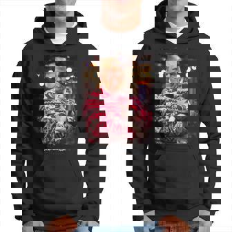 Trump Christmas Sweater For Cat Lovers Xmas Pajamas Hoodie | Seseable UK