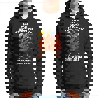 Trump Turkey Make Thanksgiving Great Again Trump 2024 Hoodie - Thegiftio UK