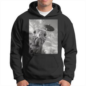 Turkey Selfie Ufo Thanksgiving Hoodie - Thegiftio UK