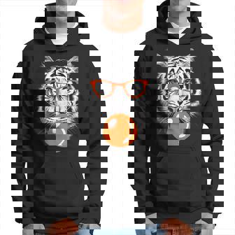 Wild Tiger Bubblegum Women's Animal Cute Hoodie - Thegiftio UK