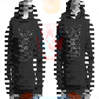 Futurismo Retro Japón Cyborg Hannya Kanji Oni Harajaku Sudadera - Regaloses