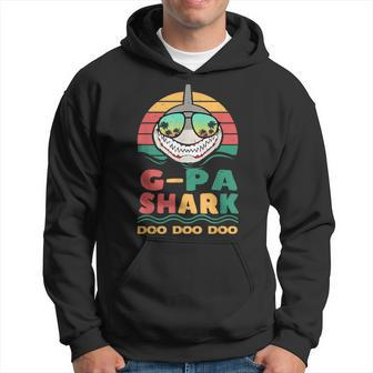 G-Pa Shark Father's Day Papa Dad Grandpa Men Hoodie - Monsterry