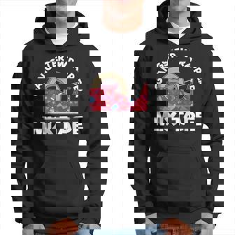 Gangster Wrapper Mix Tape Ugly Christmas Sweater Pun Hoodie - Thegiftio UK