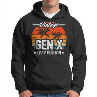 Gen X 1979 Generation X 1979 Birthday Gen X Vintage 1979 Hoodie - Thegiftio UK